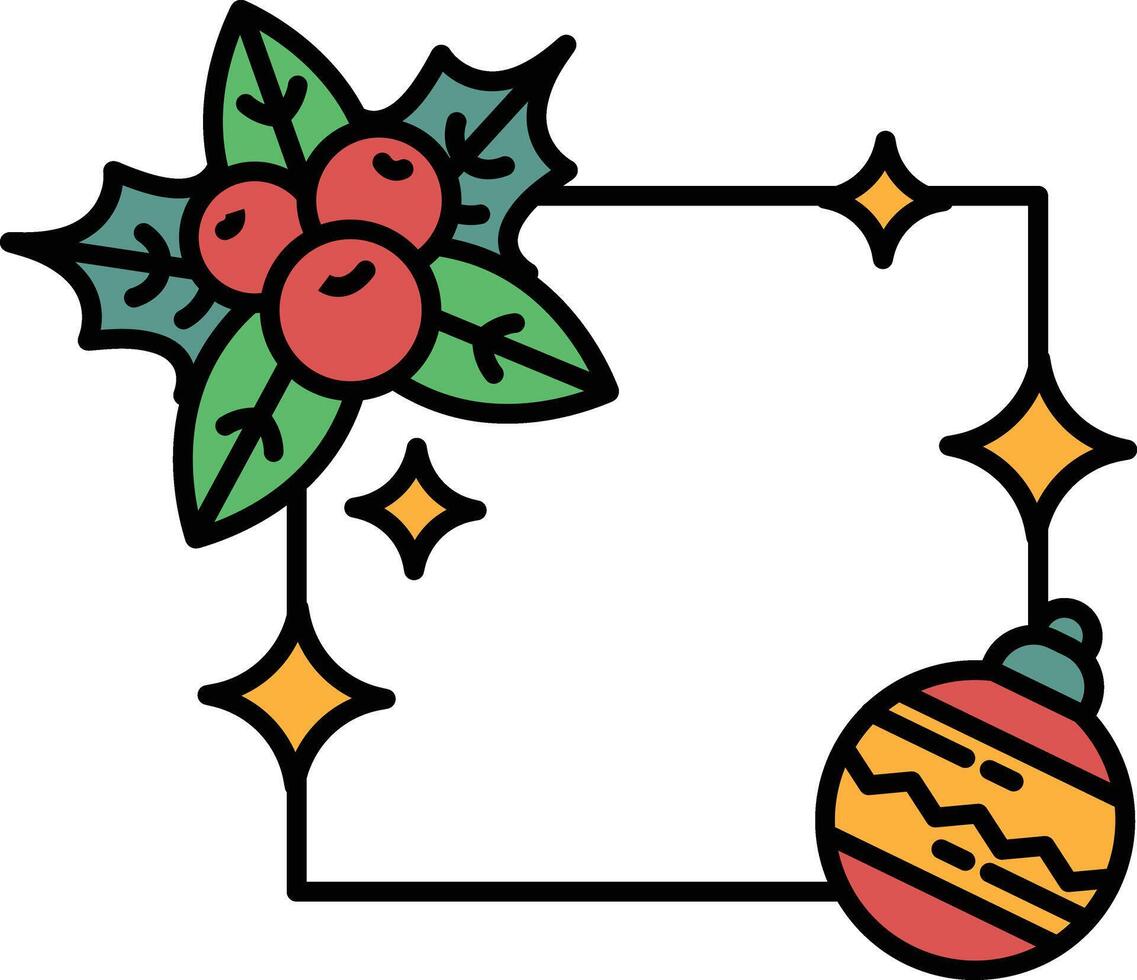 A black and white drawing of a Christmas tree with a star on top vector