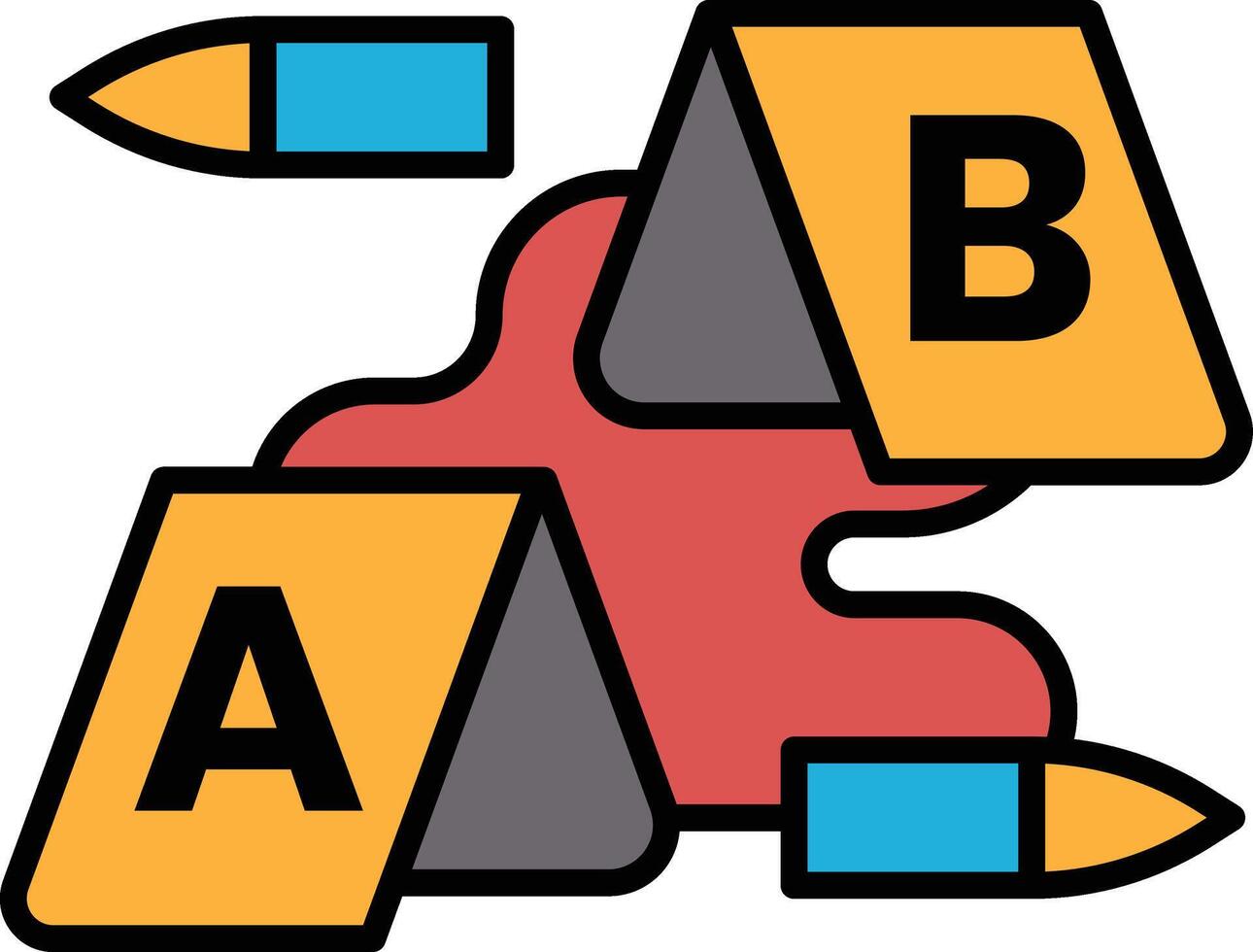 Crime scene icon in line style vector