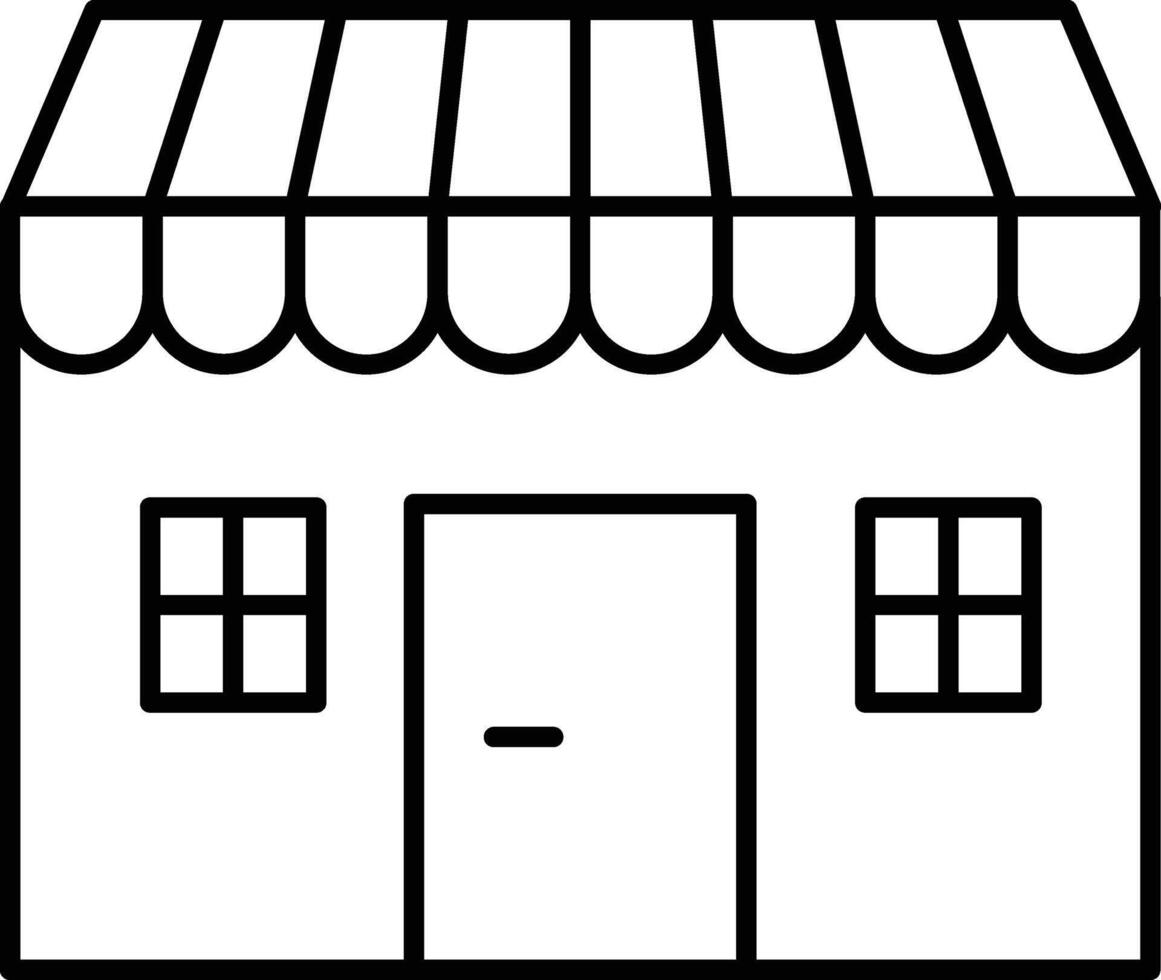 Shop Icon Design For Personal and Commerial Use vector