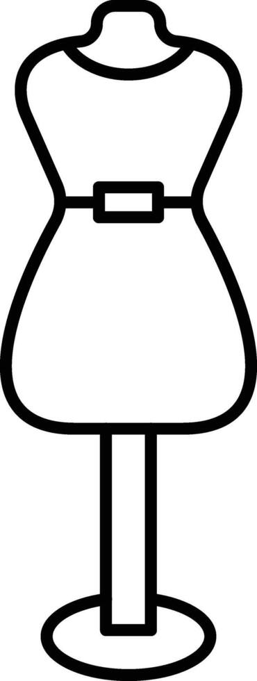Mannequin Icon Design For Personal and Commerial Use vector