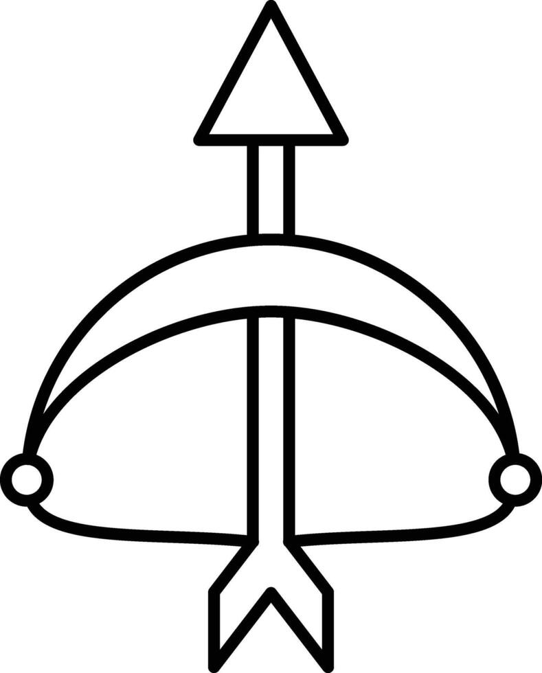Archery Icon Design For Personal and Commerial Use vector