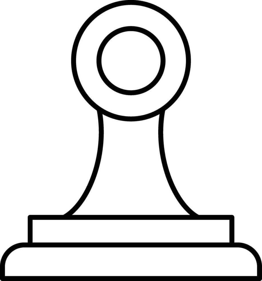 Stamp Icon Design For Personal and Commerial Use vector
