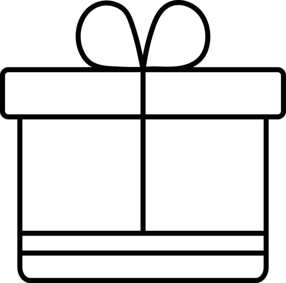 Gift Icon Design For Personal and Commerial Use vector