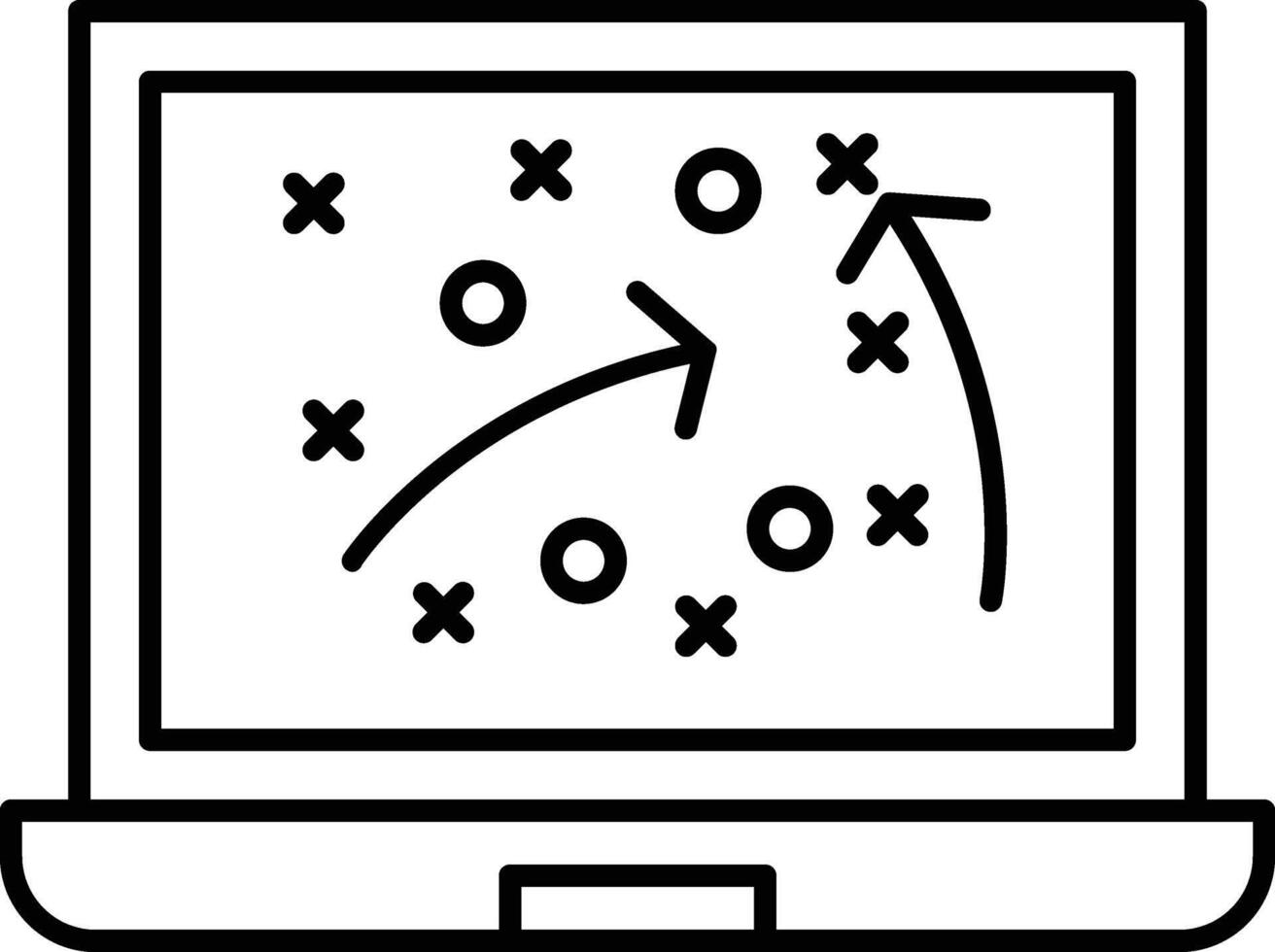 Strategy Icon Design For Personal and Commerial Use vector
