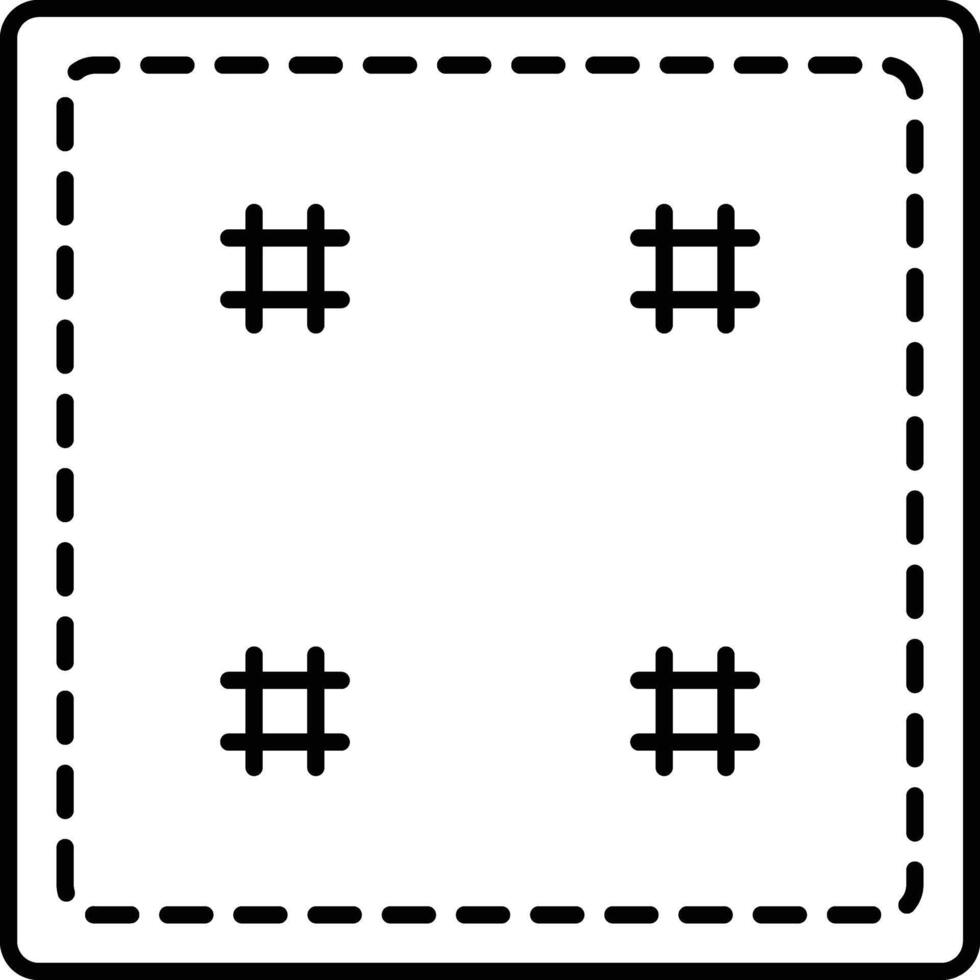 Patch Icon Design For Personal and Commerial Use vector