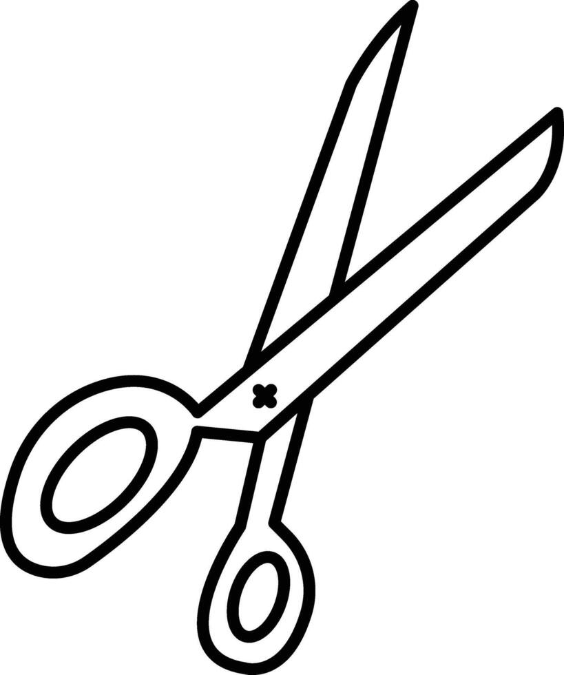 Scissors Icon Design For Personal and Commerial Use vector