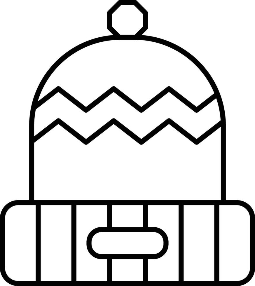 Beanie Icon Design For Personal and Commerial Use vector