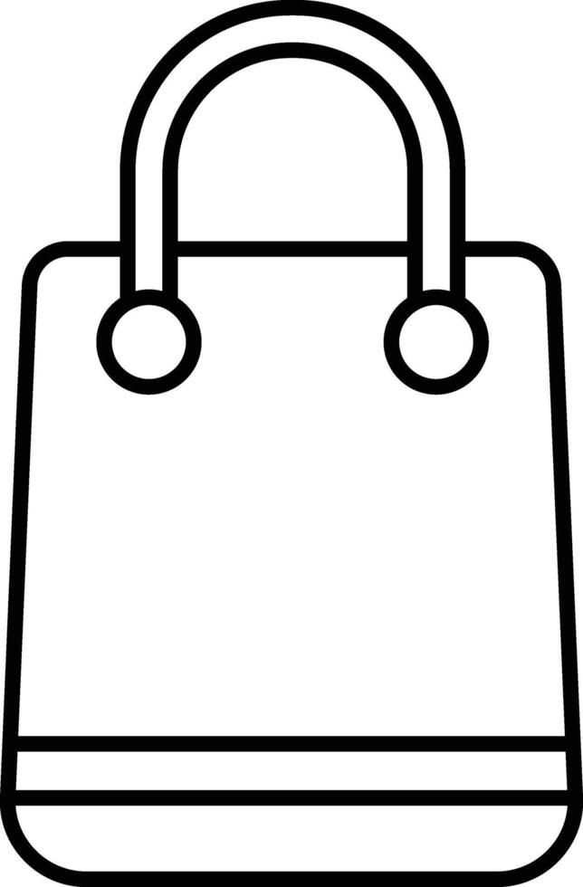 Shopping Bag Icon Design For Personal and Commerial Use vector