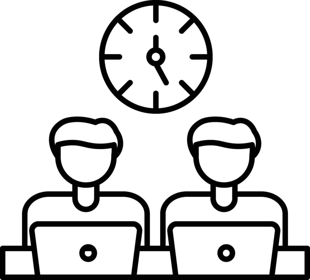 Coworking Icon Design For Personal and Commerial Use vector