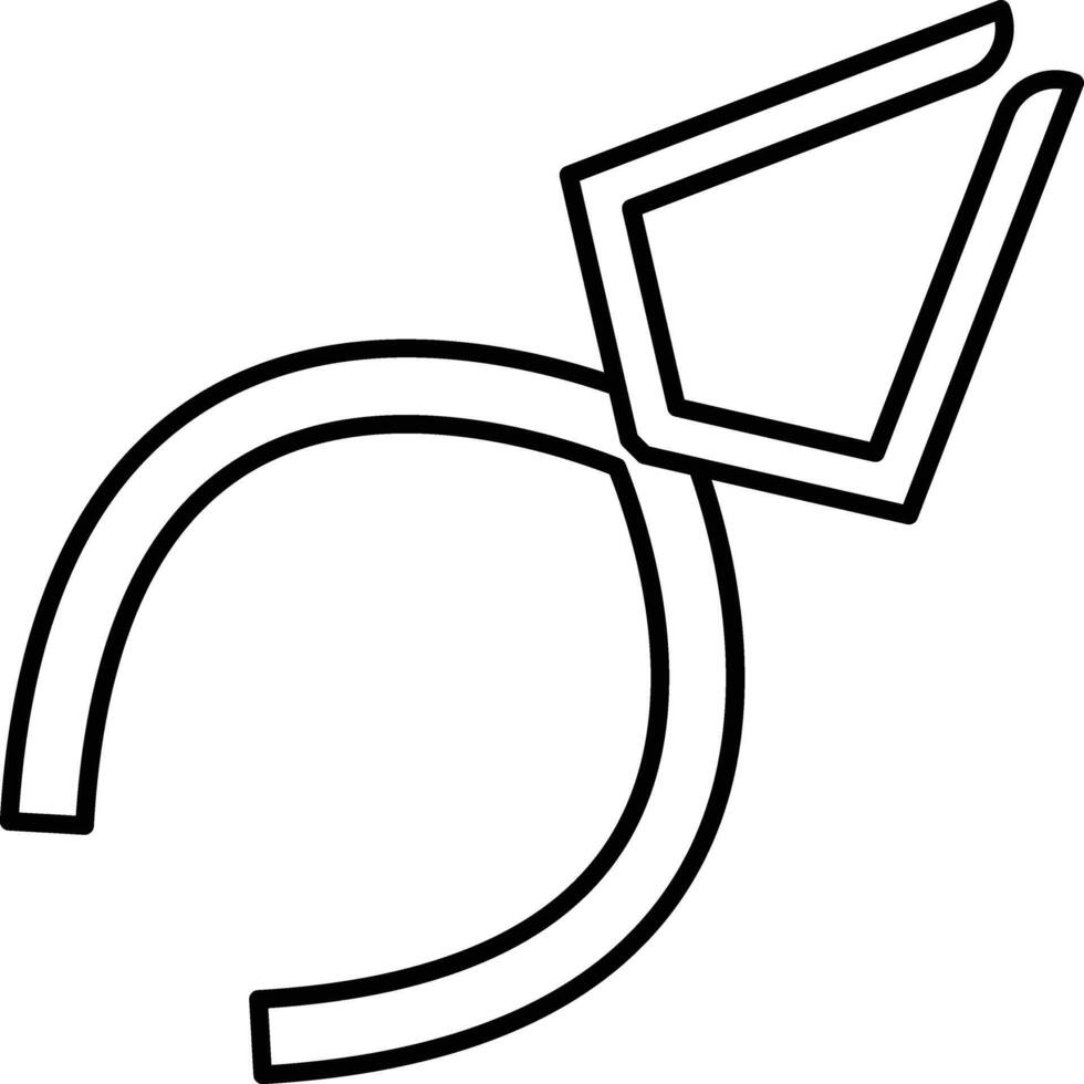 Pliers Icon Design For Personal and Commerial Use vector