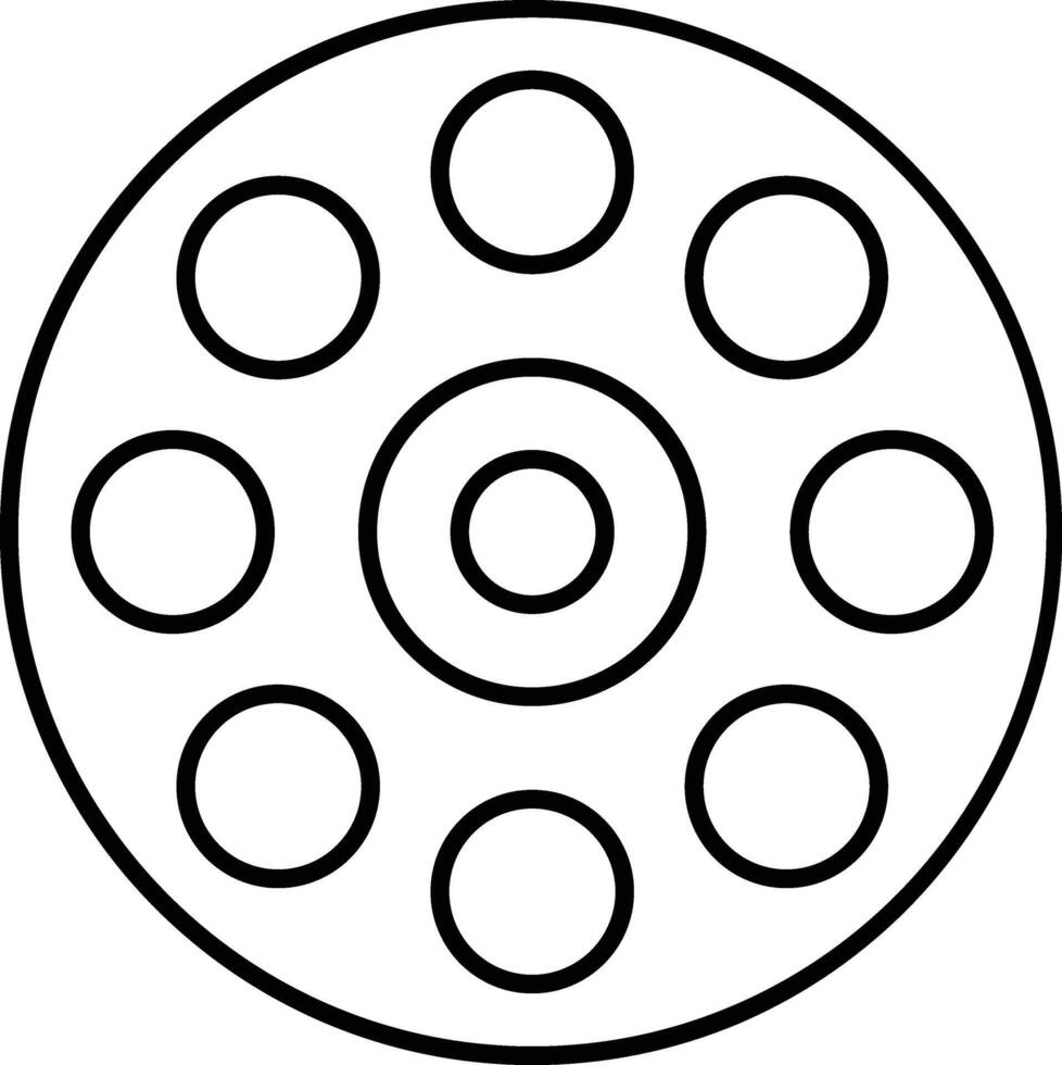 Bobbin Icon Design For Personal and Commerial Use vector
