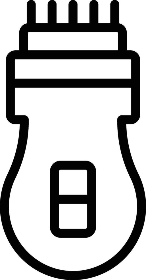 Shaving Machine Icon Design For Personal and Commerial Use vector