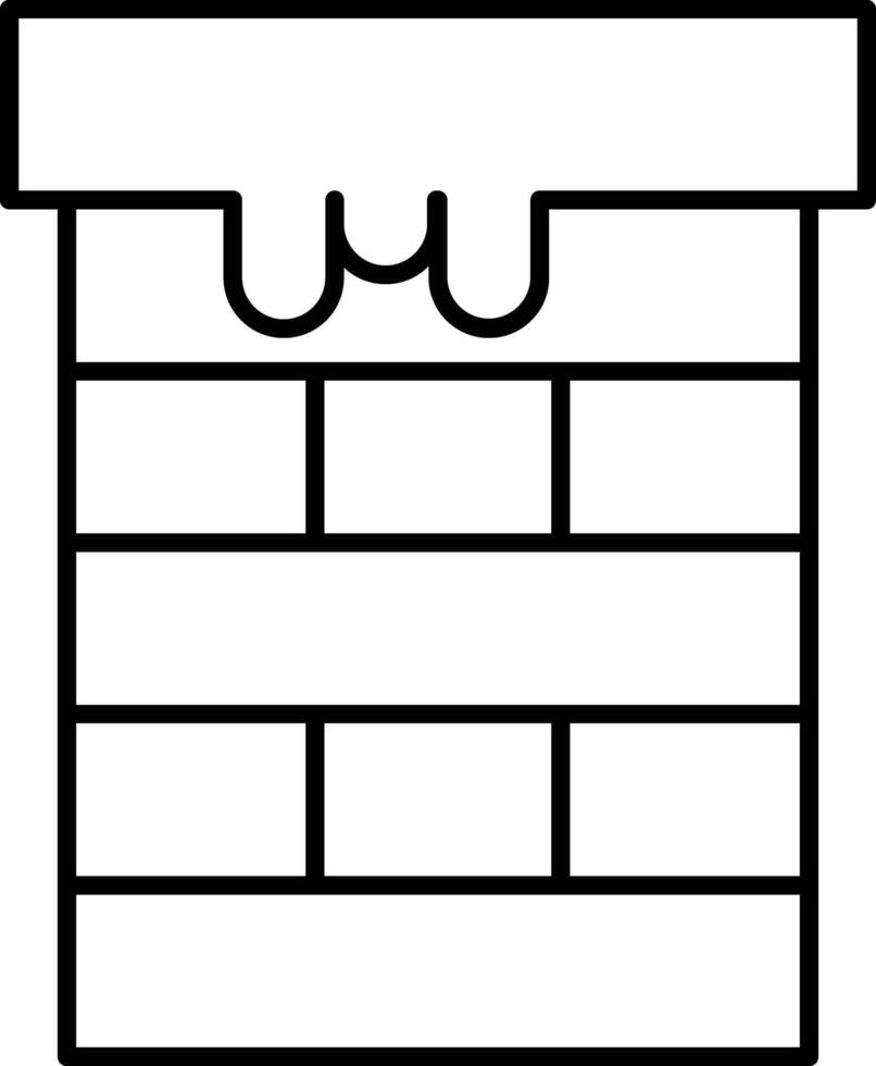 Chimney Icon Design For Personal and Commerial Use vector