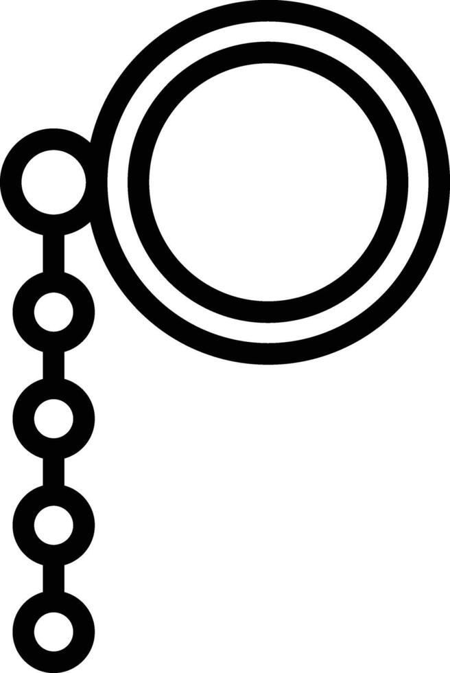 Monocle Icon Design For Personal and Commerial Use vector