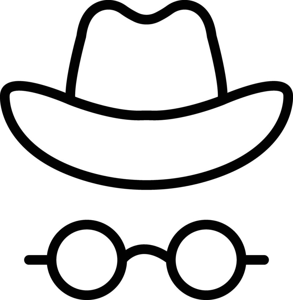 Spy Icon Design For Personal and Commerial Use vector