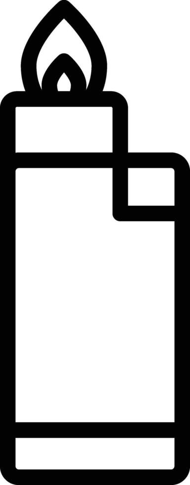 Lighter Icon Design For Personal and Commerial Use vector