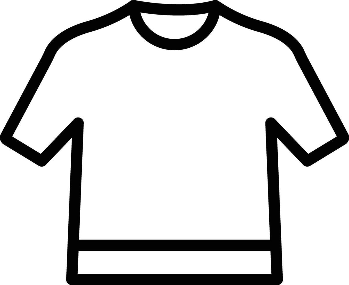 T Shirt Icon Design For Personal and Commerial Use vector