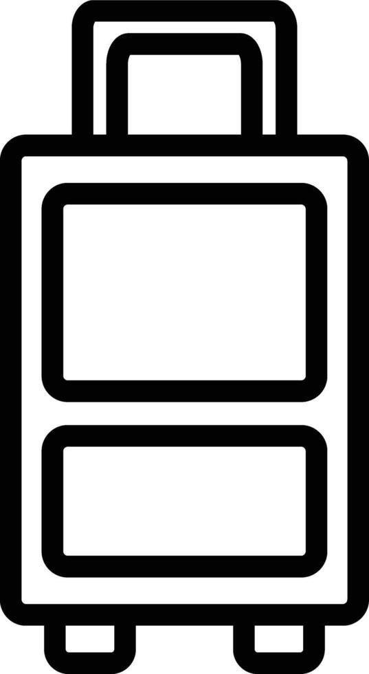 Suitcase Icon Design For Personal and Commerial Use vector