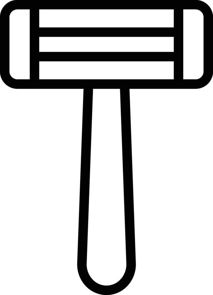 Shaving Blade Icon Design For Personal and Commerial Use vector