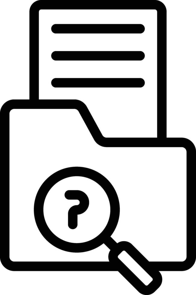 Case File Icon Design For Personal and Commerial Use vector