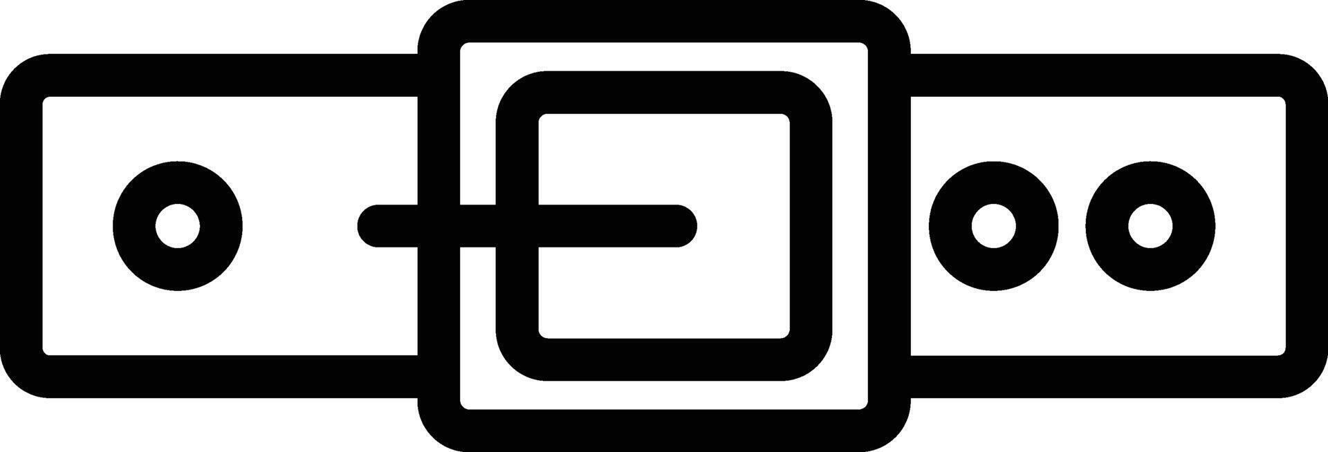Belt Icon Design For Personal and Commerial Use vector