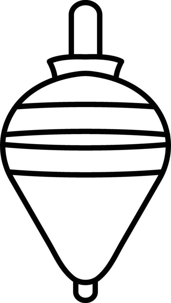 Spinning Top Icon Design For Personal and Commerial Use vector