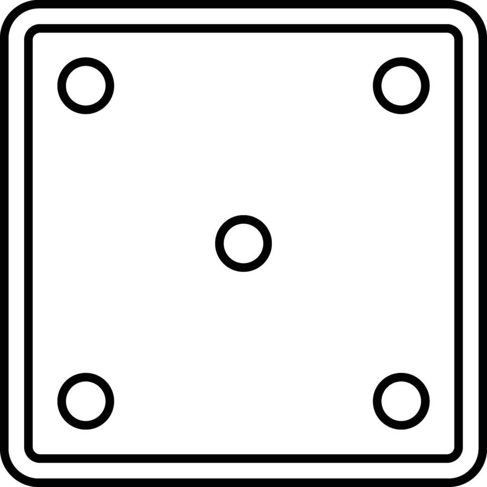 Dice Icon Design For Personal and Commerial Use vector