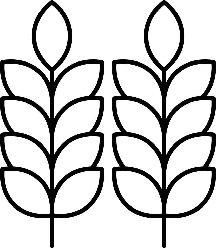 Grain Icon Design For Personal and Commerial Use vector