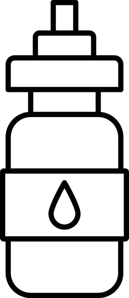 Water Bottle Icon Design For Personal and Commerial Use vector