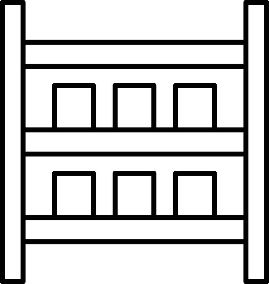 Shelves Icon Design For Personal and Commerial Use vector