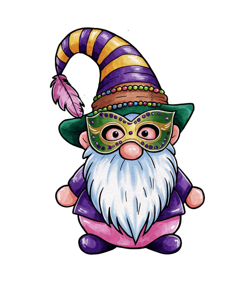 Handmade Cute Party Gnome png