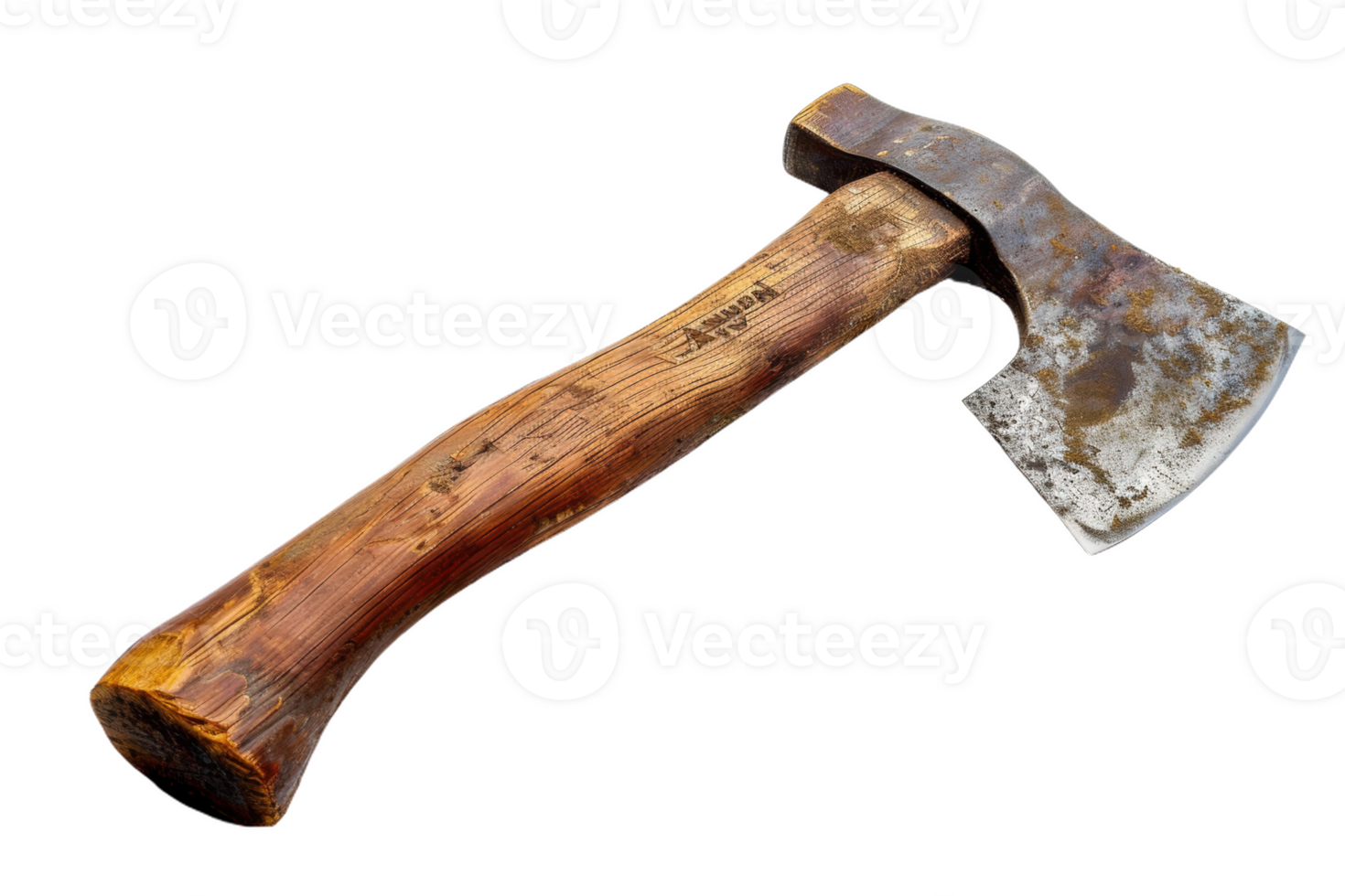 A Weathered Axe Ready for the Woods png
