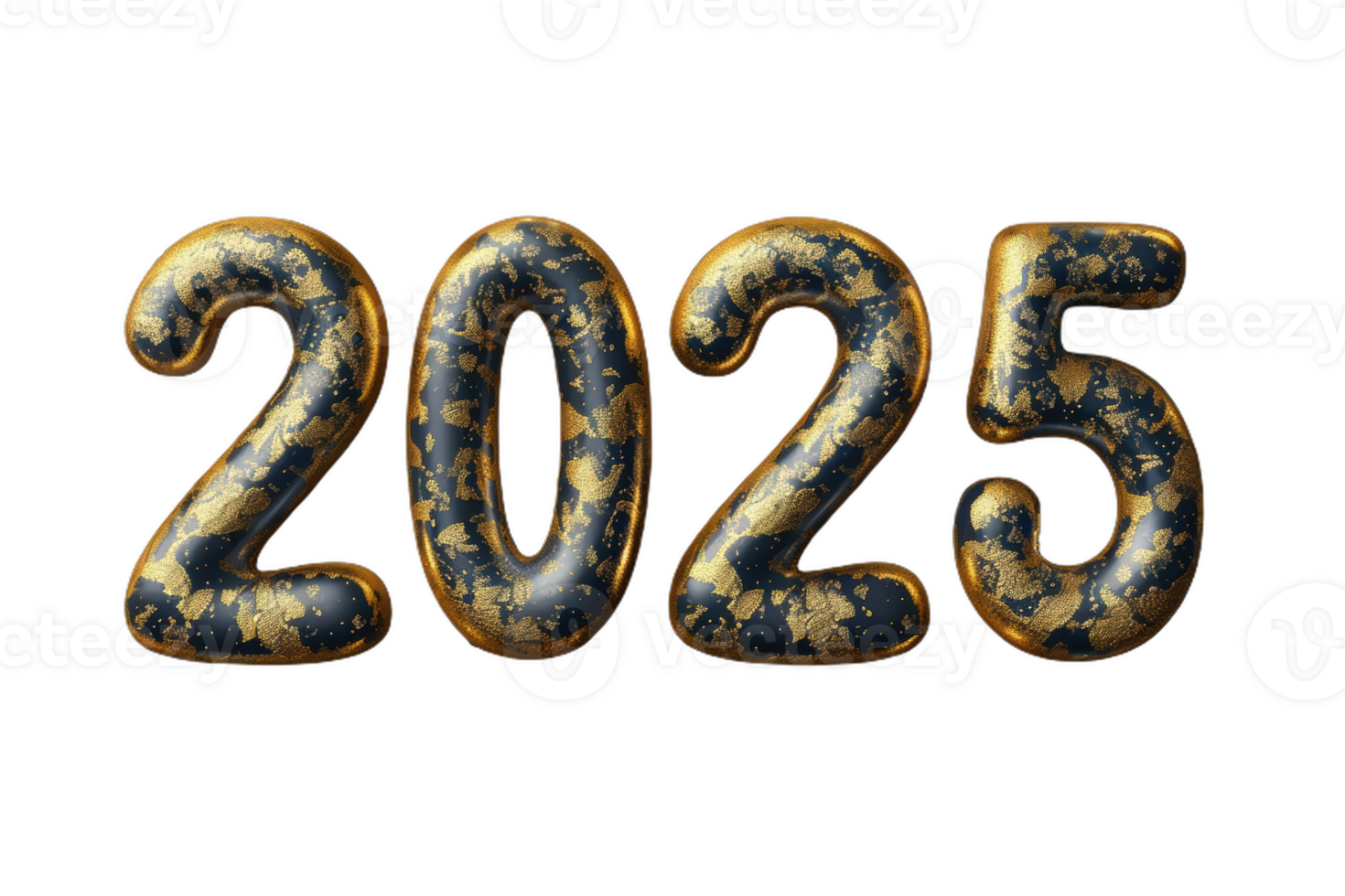 Golden 2025 A Festive New Years Eve Countdown 49130766 PNG