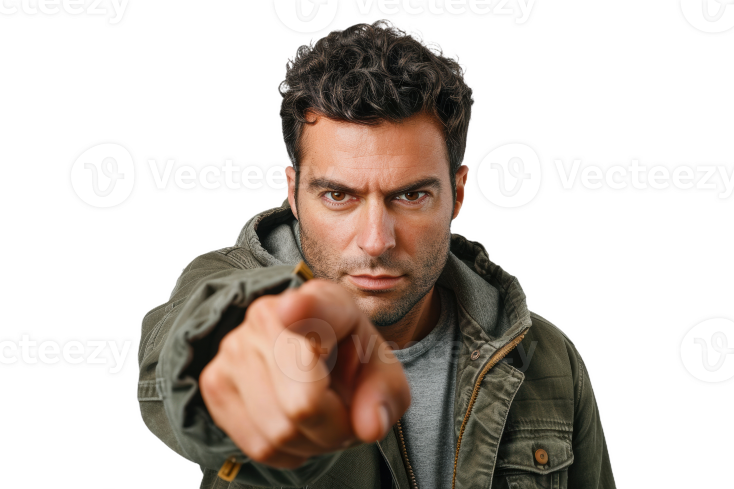 Confident Man Pointing at the Camera png