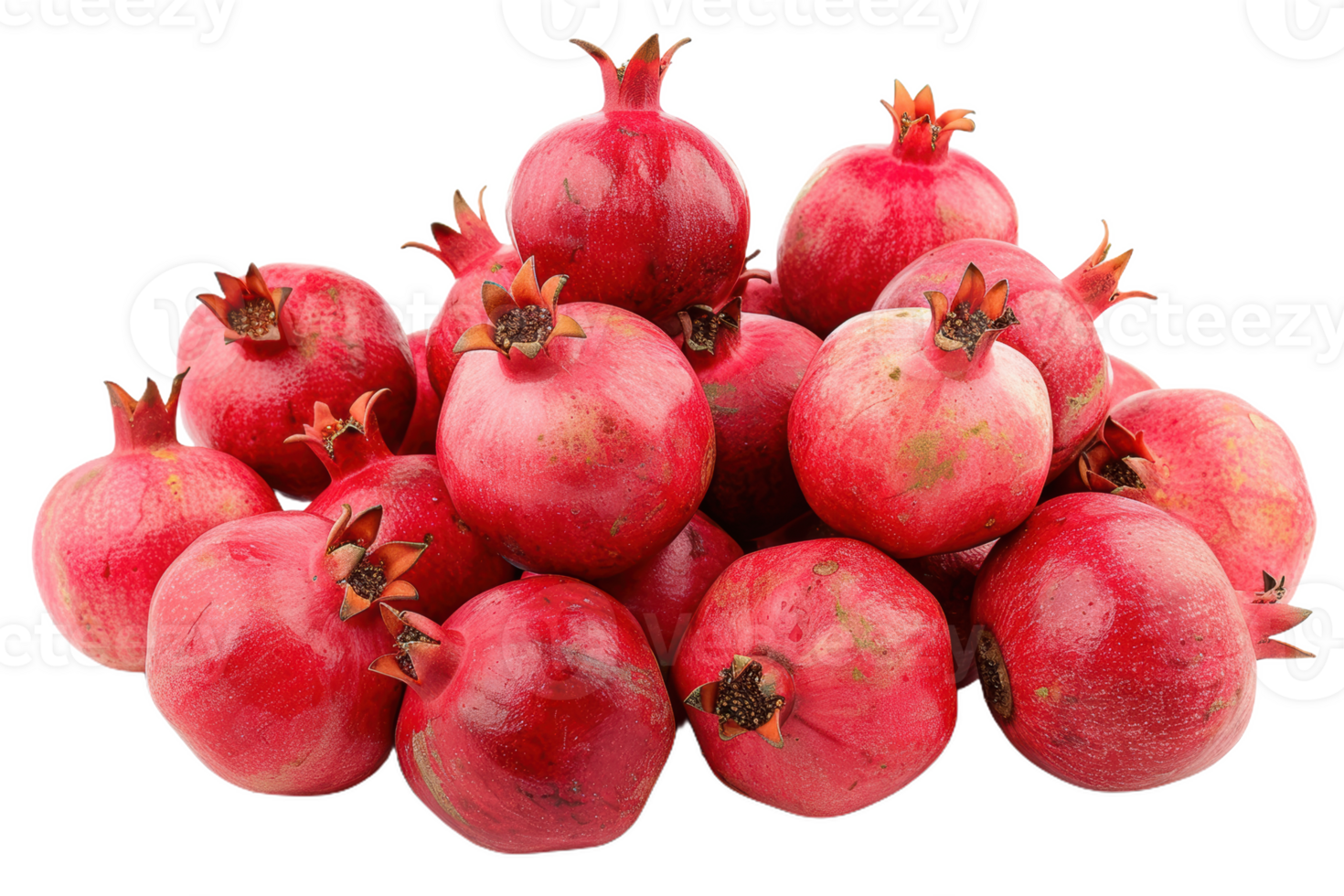 A Pile of Ripe Pomegranates png