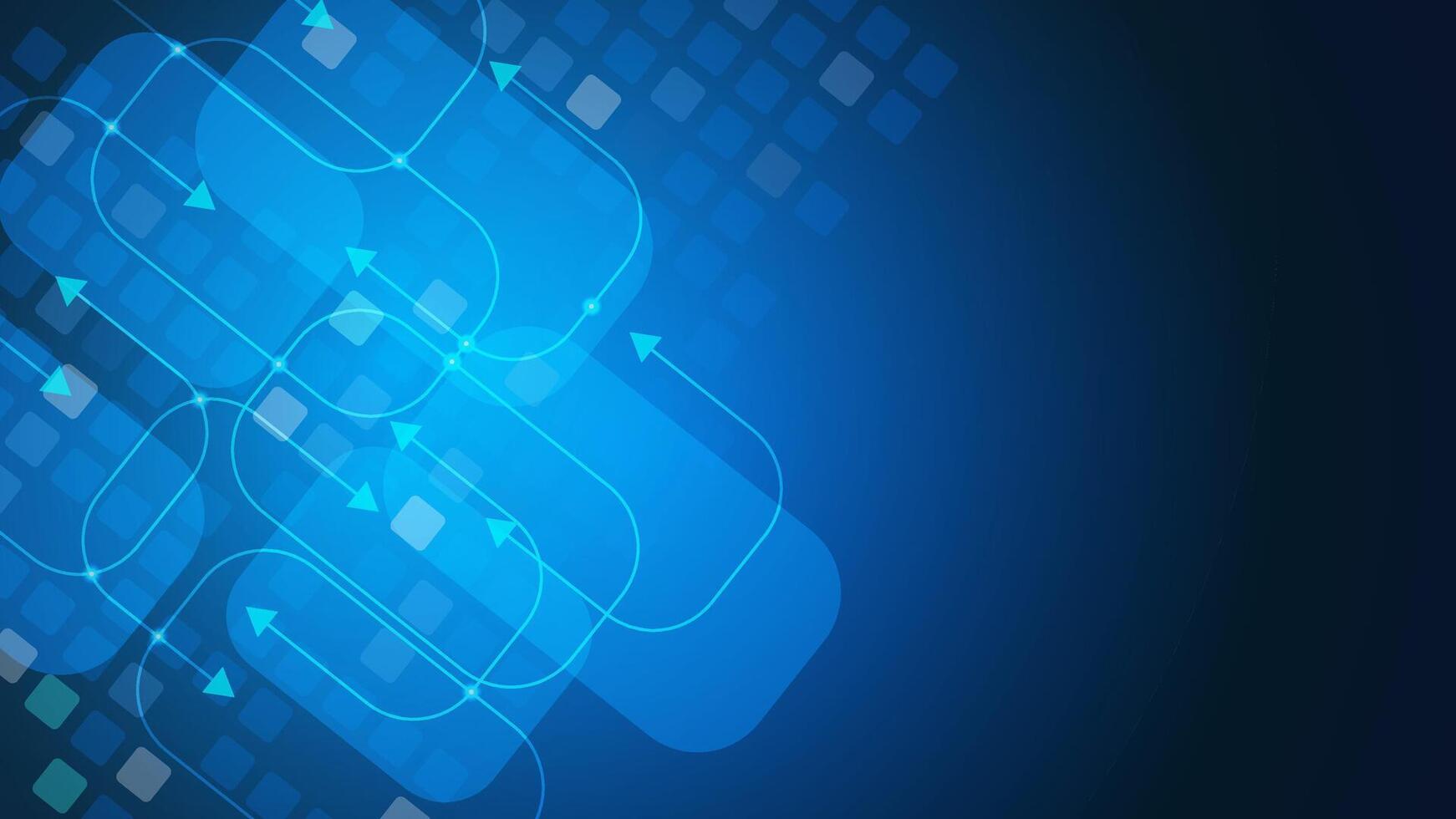 Abstract modern line blue background. connecting line and shape futuristic technology, big data and science concept. vector