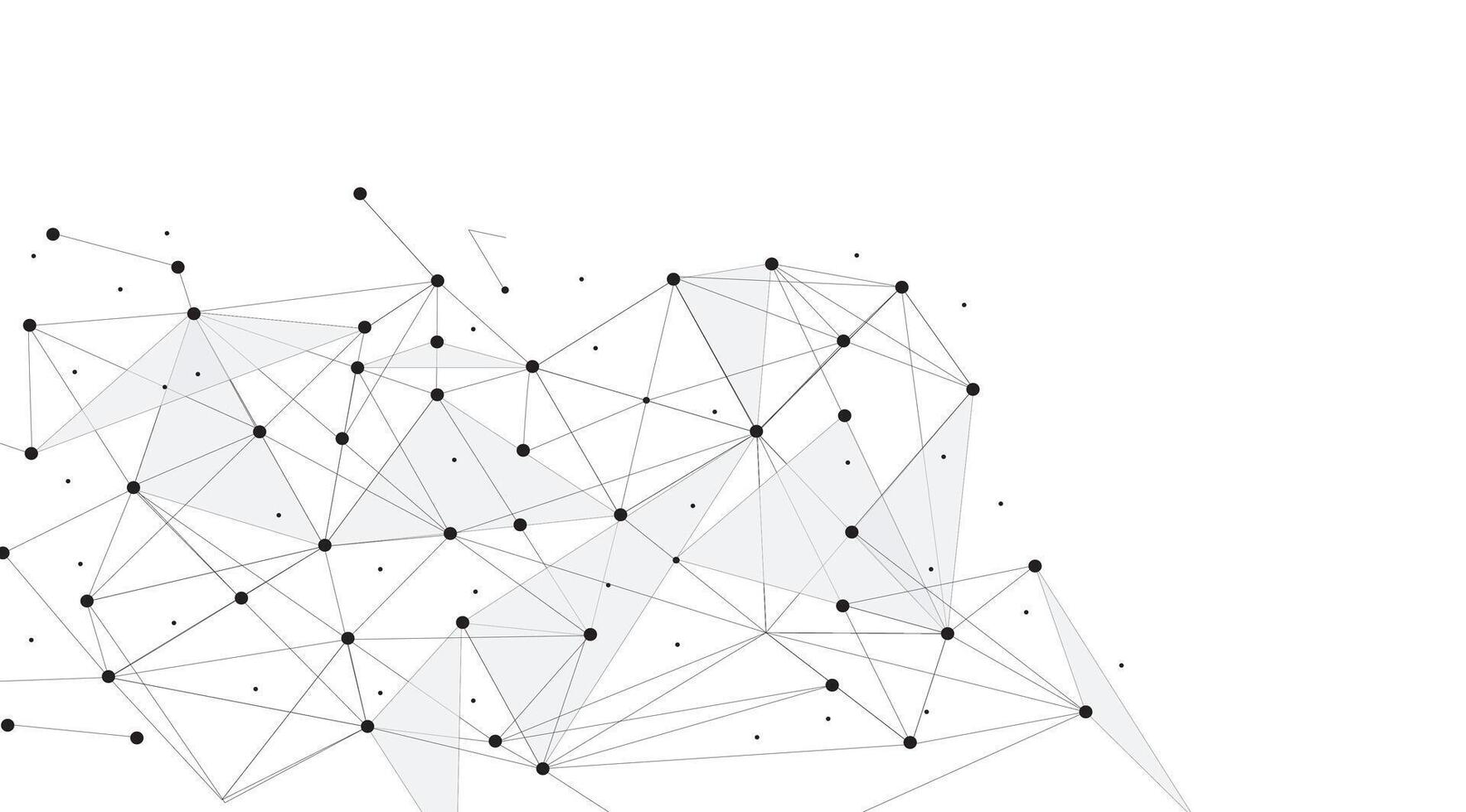 Global network connections or digital connection white background vector