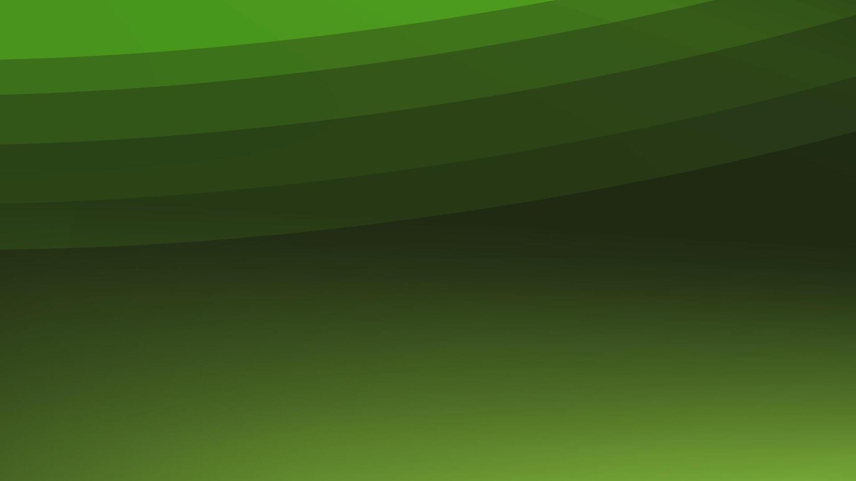 Green abstract background. Gradient green and dark geometric. modern futuristic illustration vector