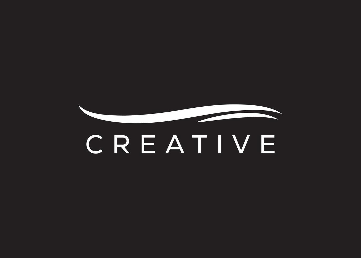 Minimal and professional Ocean wave logo design template vector