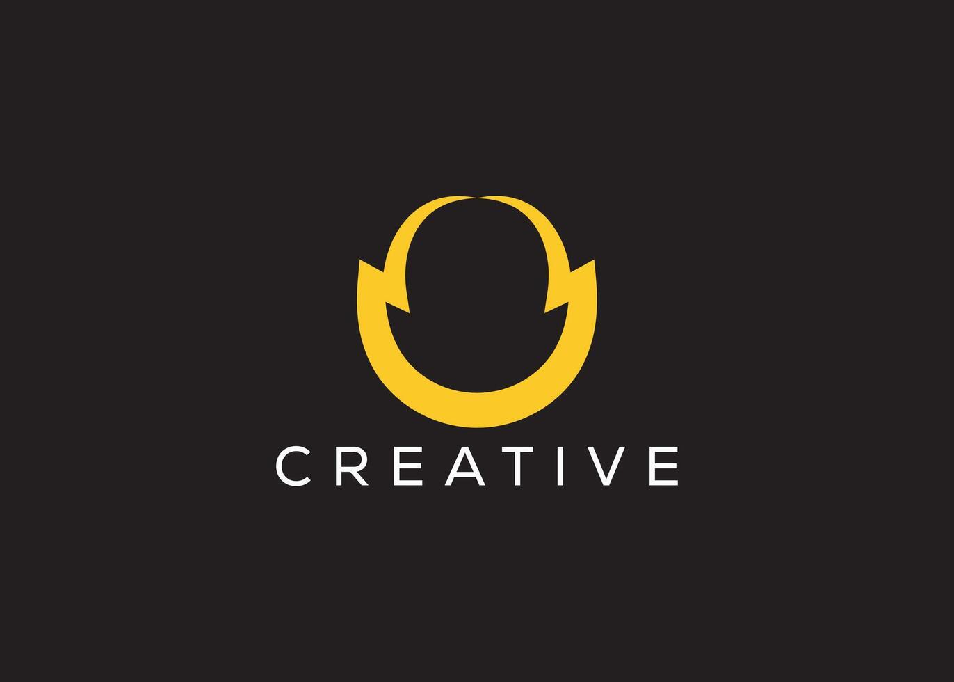 Minimal and professional thunder logo design template vector