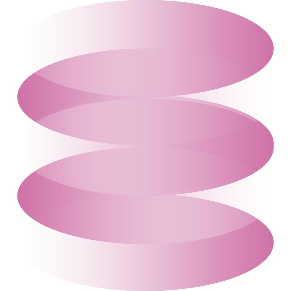 Background oval gradient vector