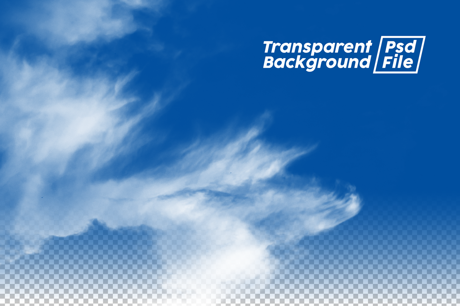 Cloud Transparent Background File psd