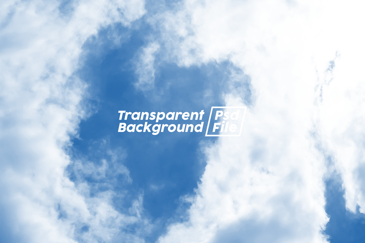 Cloud Transparent Background File psd