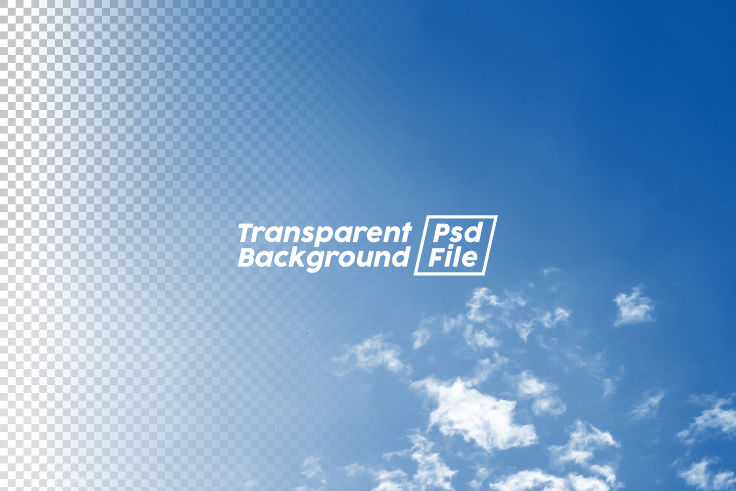 Cloud Transparent Background File psd