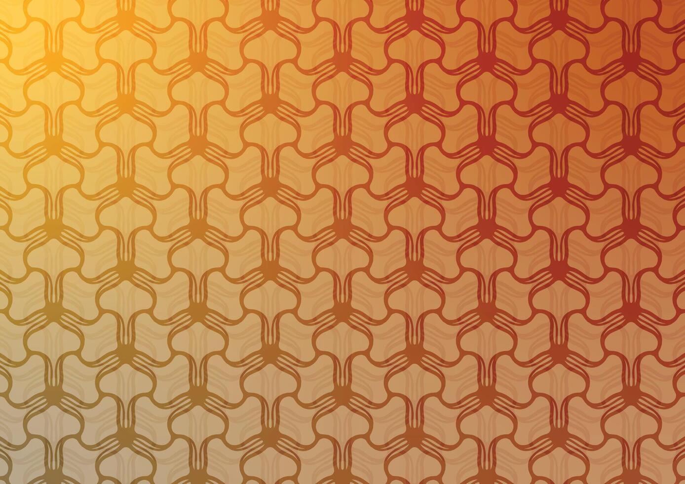 Orange soft line gradient net pattern background vector