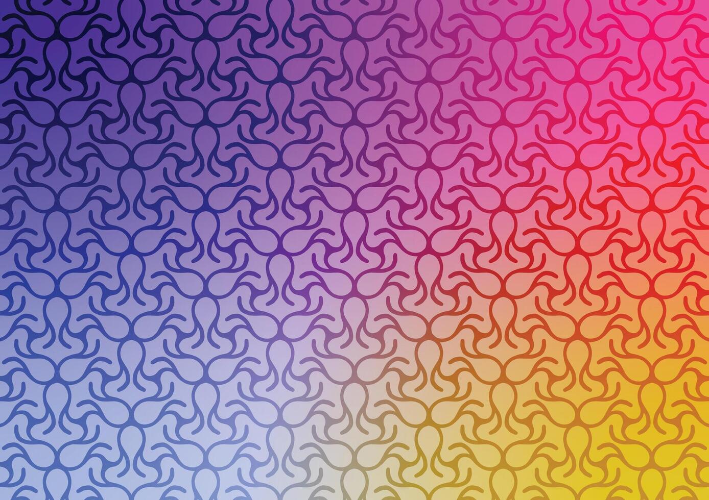 Colorful curve pattern line soft gradient background vector