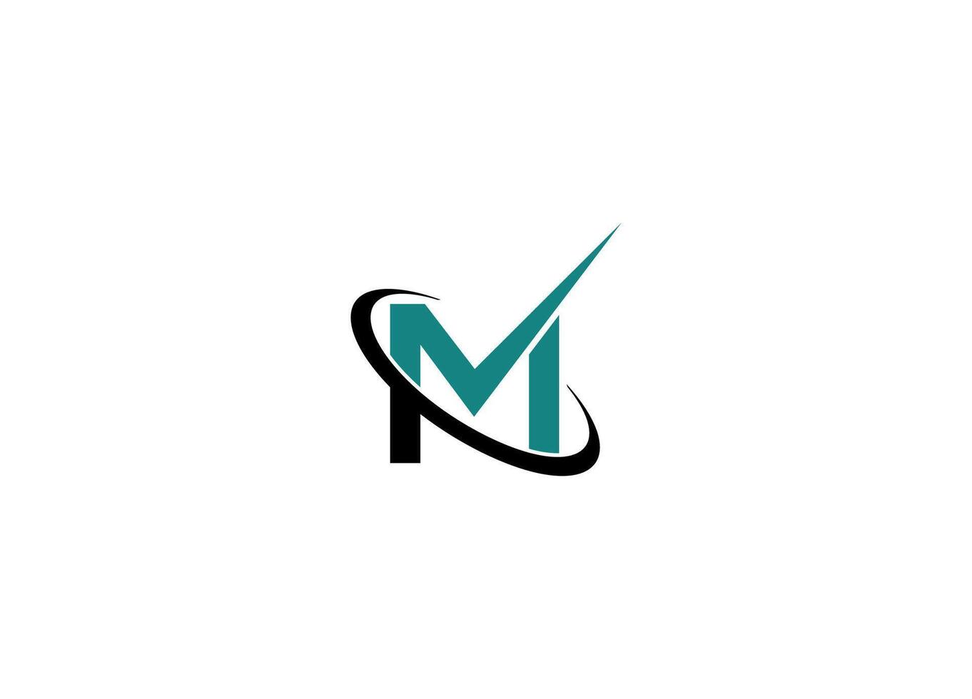 MC letter logo design with Creative Modern iicon template vector