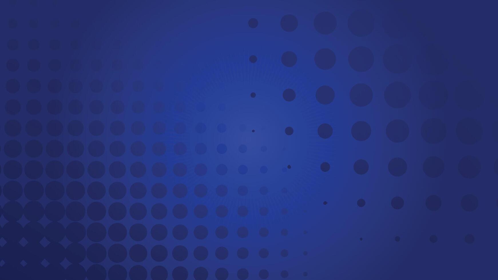 abstract blue color gradient background with halftone dot graphic pattern decoration vector