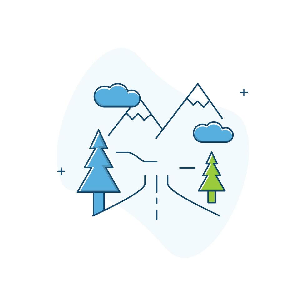 Road Trip Icon Design vector
