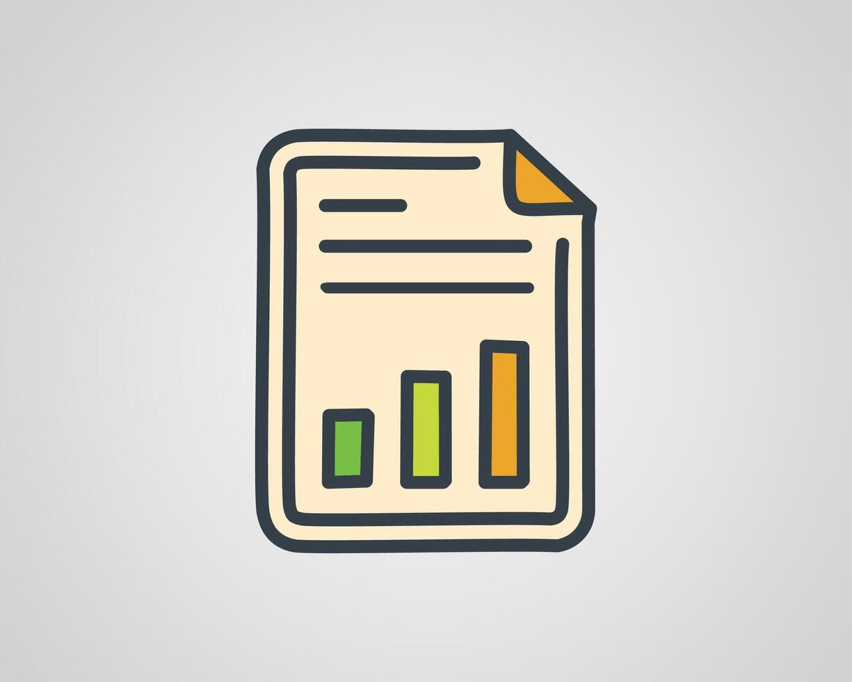 Text file sign icon. Add File document with chart symbol. Accounting symbol. Flat report web icon vector